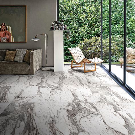 white marble lvp flooring